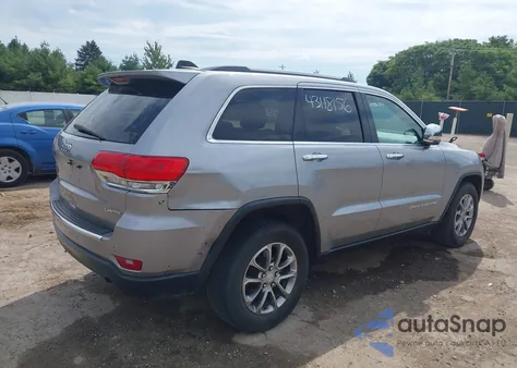 2016 Jeep Grand Cherokee Limited из США, поврежденный, VIN 1C4RJFBG8GC398780